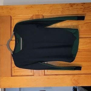 BP Studio + Tom Scott Ikram navy green sweater